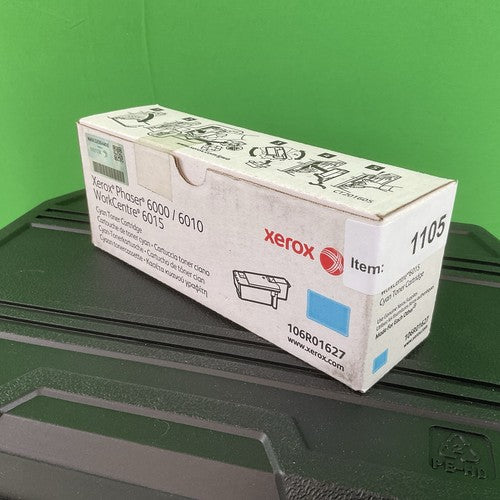 Xerox 106R016297 Cyan Toner Cartridge, Xerox Phaser 6000/6010 Worke Centre 6015.