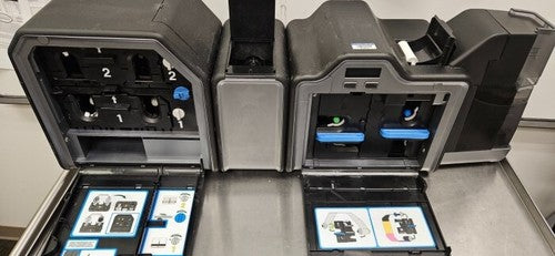 Fargo HDP5000 Dual Side w/ Lamination ID Card Printer With Lanination