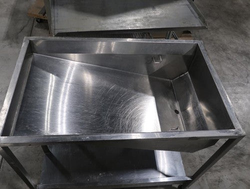 Avalon donut glazing table Stainless Donut Glazing Icing Table
