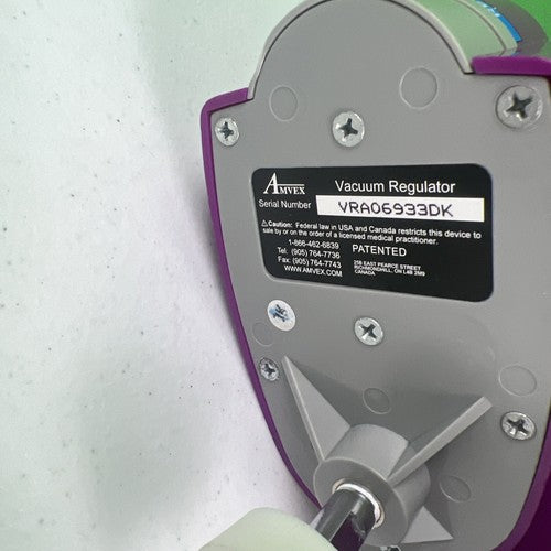 Amvex, Ohio Medical LLC Vacuum Regulator O-300 MmHg