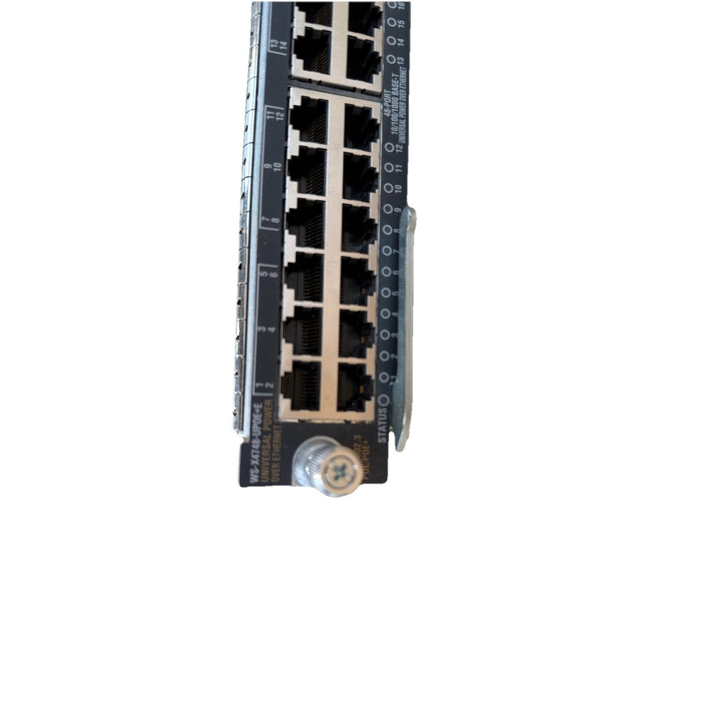Cisco Catalyst WS-X4748-UPOE+E 4500-E UPoE Switch Line Card 48 Ports