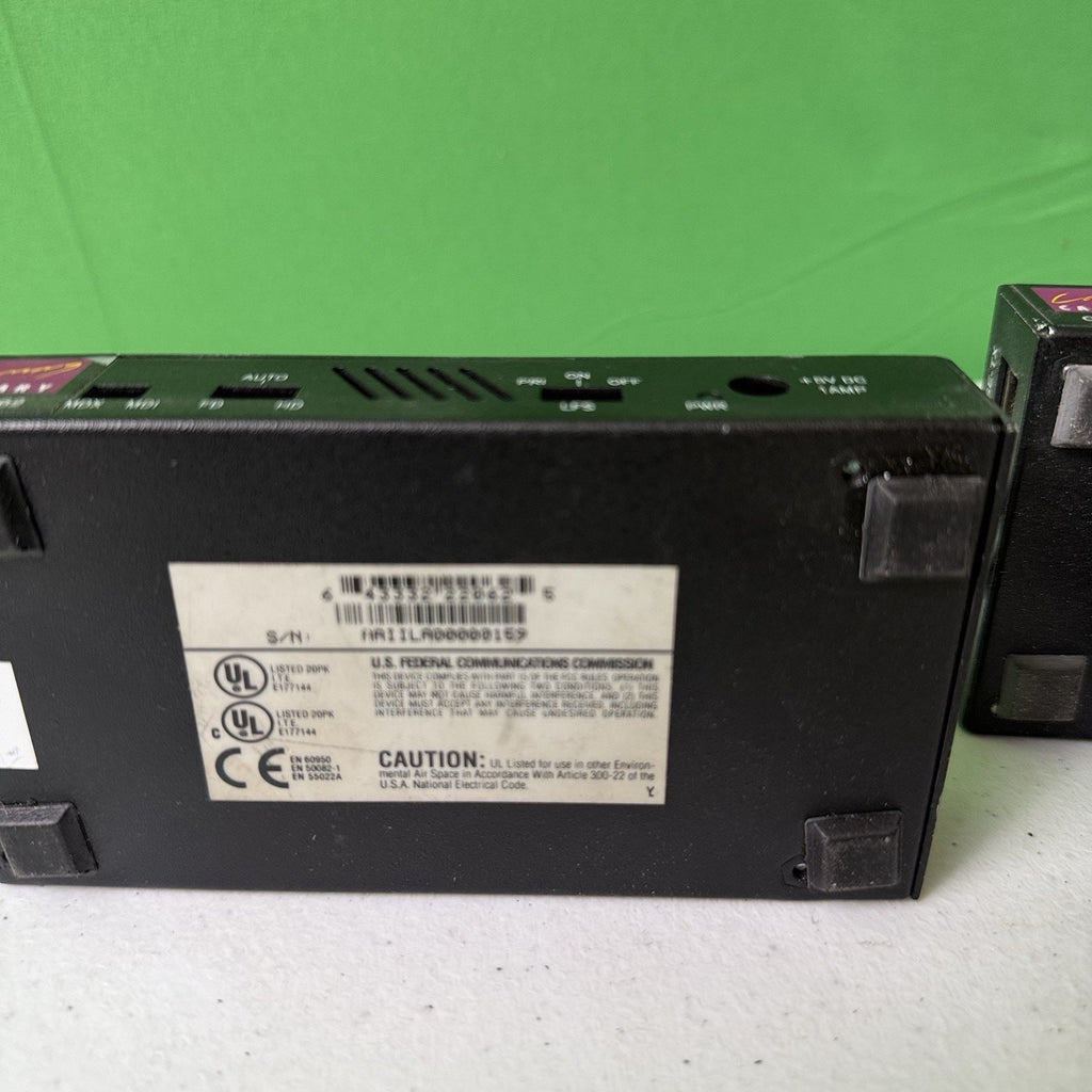 Canary CFT 2062 100Base-FX to 100Base-TX Media Converter Tested
