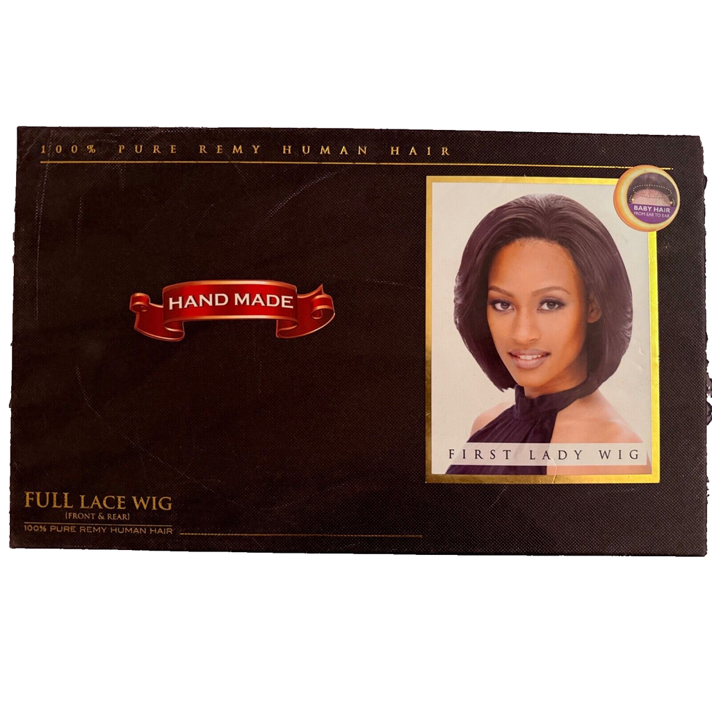 Full Lace First Lady Wig (REMY) PFS4/30, Janet Collection Human Hair Wig