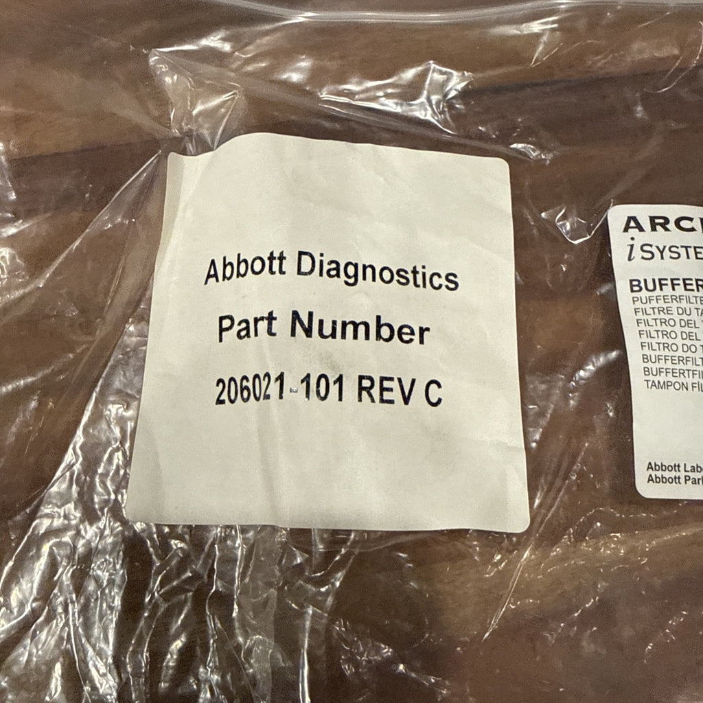 Abbott Lab 206021-101  Architect isystem Buffer Filter 08C94/29