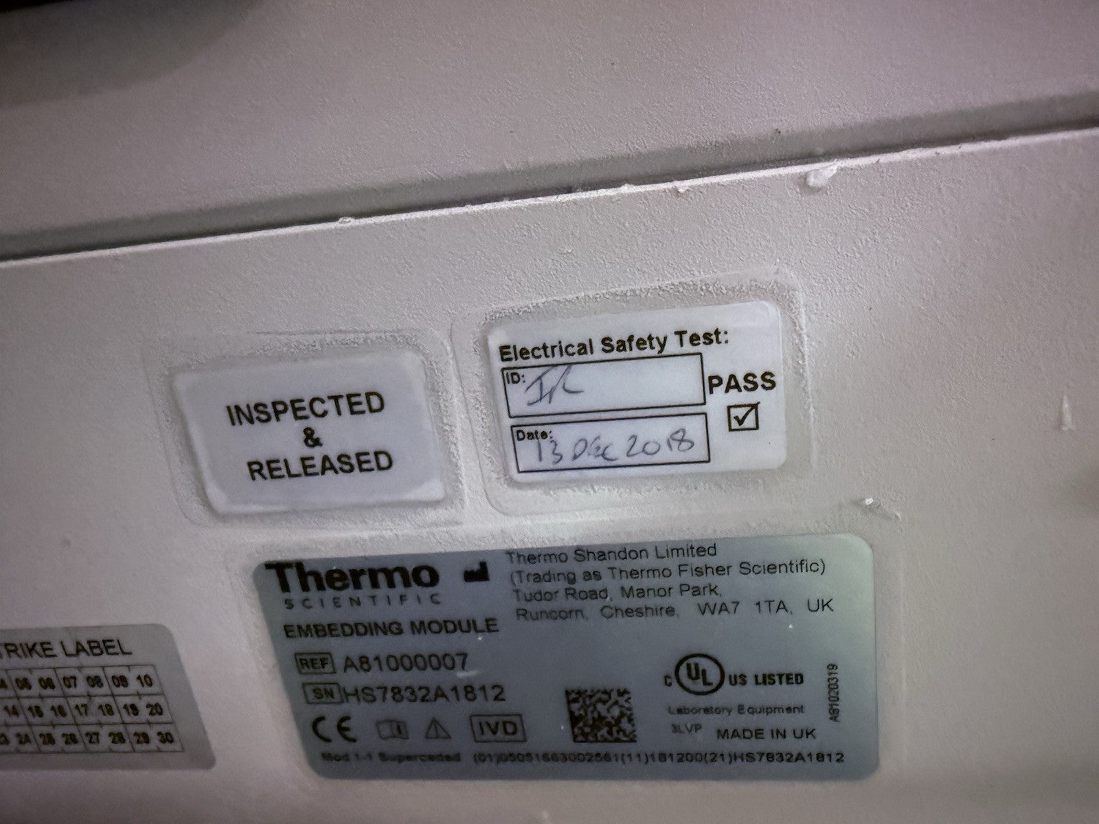 Thermo Scientific A81000007 Embedding Module