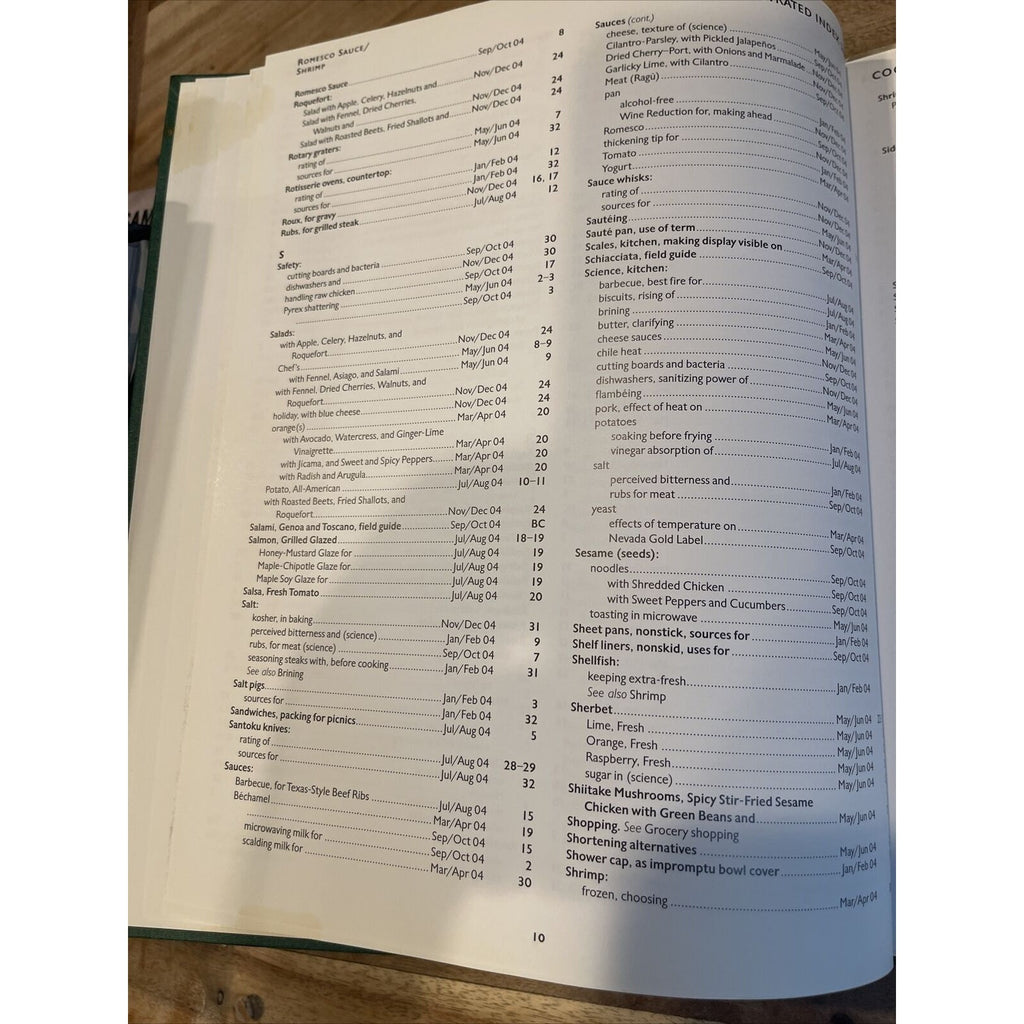 Cook's Annual 2004 by Cook's Illustrated Magazine Editors (Hardcover, Annual)