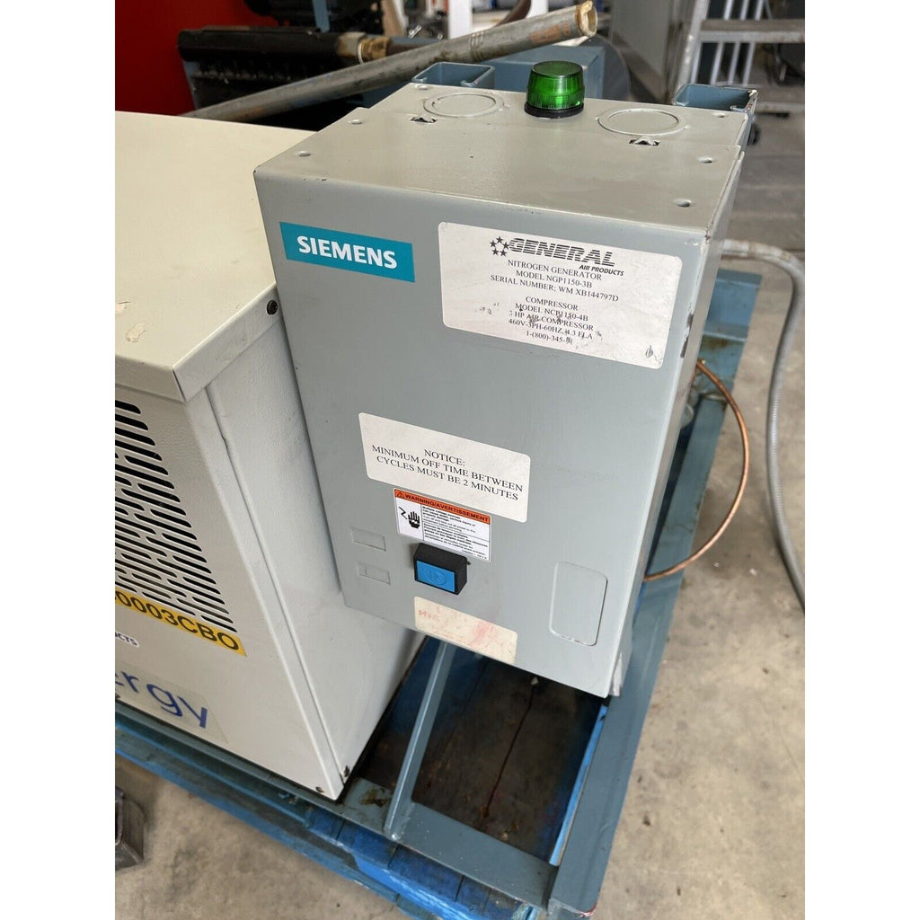 Potter NITROGEN GENERATOR MODEL NGP1150-4B w/ dryer & compressor