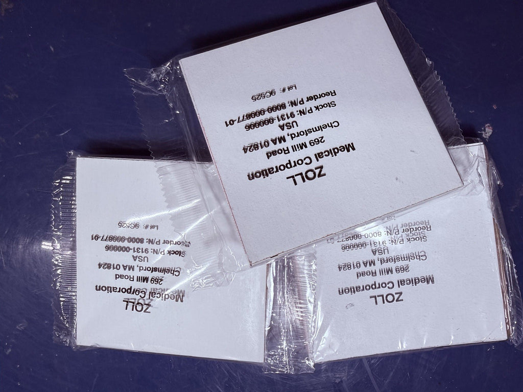 Zoll 9131-000006 Recorder Paper 8000-000877-01 , 3 Packs
