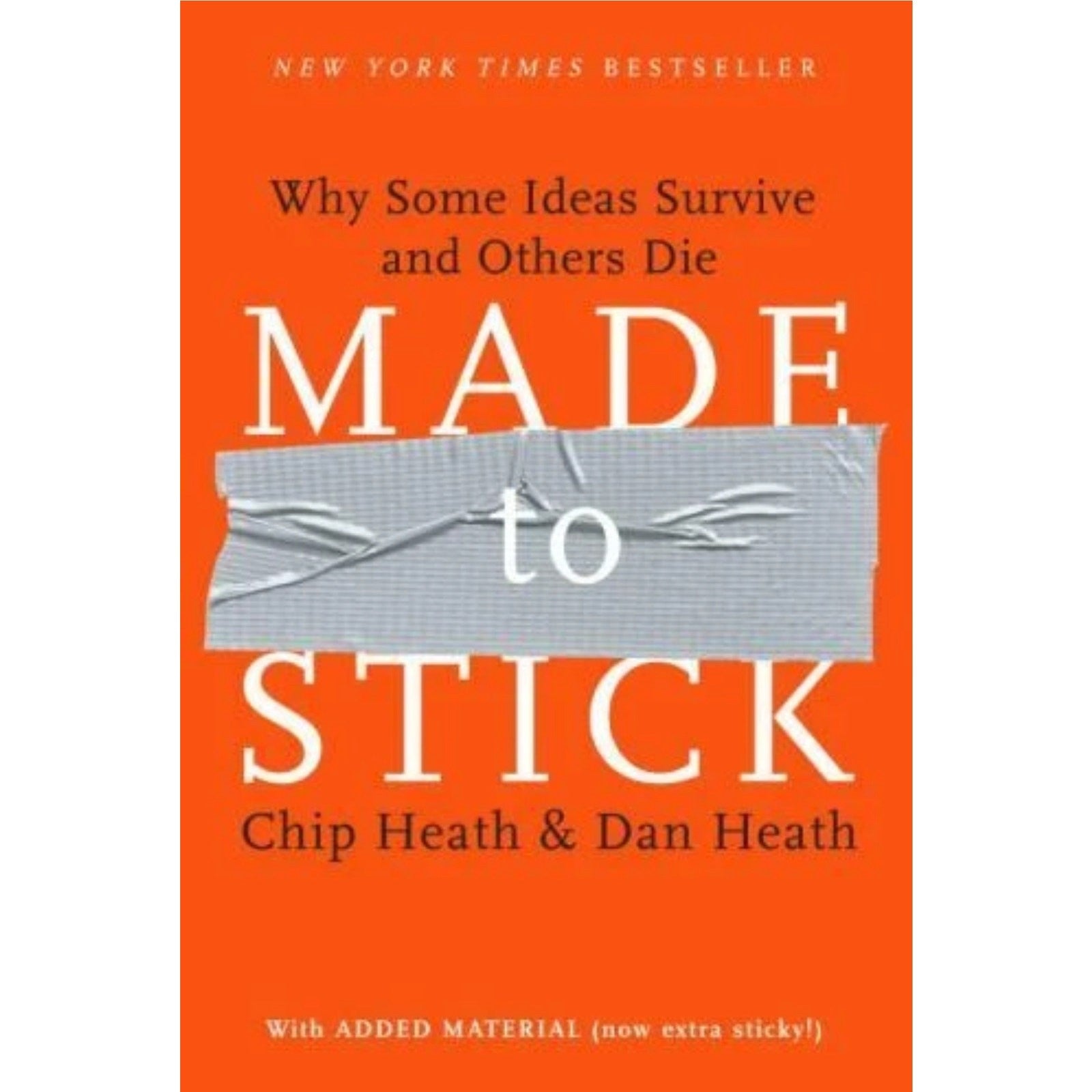 Made to Stick by Chip Heath & Dan Heath (2007) Brand NEW