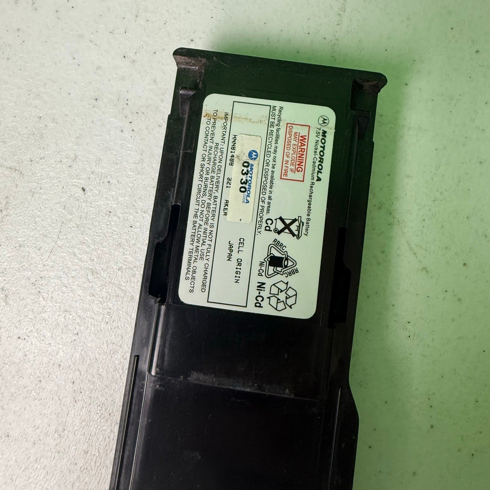 Motorola Radius P110 UHF With New Antena, P43QL C20A2AA