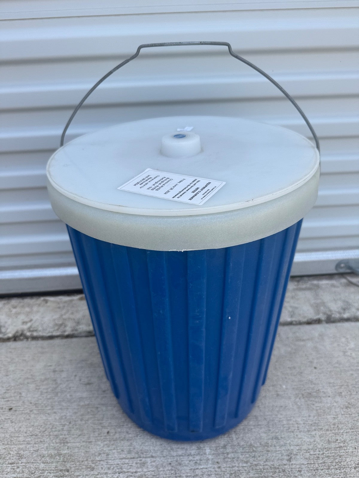 Cole-Parmer Thermo Scientific Nalgene 4150-9000 All-plastic 10 Liter Dewar flask