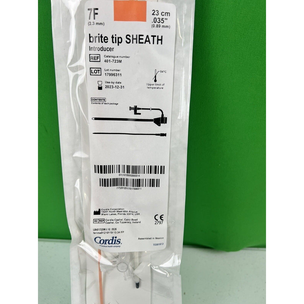 CORDIS BRITE TIP SHEATH 7F 401-723M