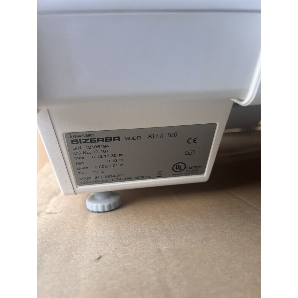 The Bizerba KH II 100 Counter Scale w/3-in-1 Printer. 12105194,WEBstaurant $5319