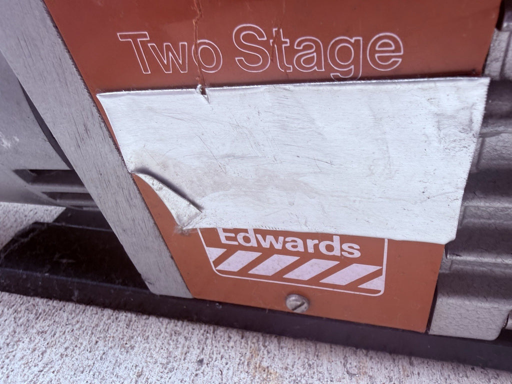 Edwards E2M30 Dual Stage Rotary Vane Vacuum Pump Tested and Working