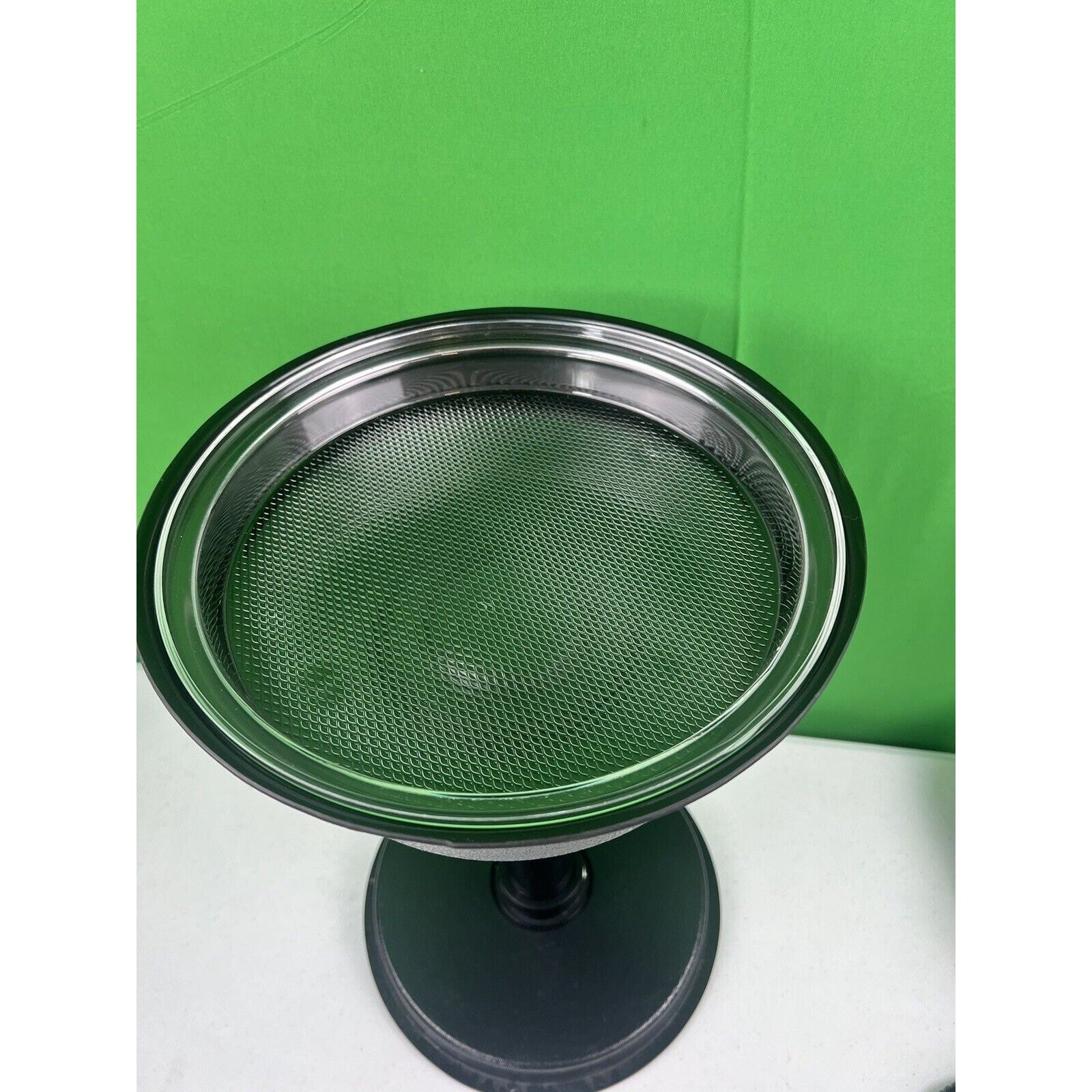 Cal-Mil Black Base with Dome Sample Display Stand - 9"Dia x 14"H