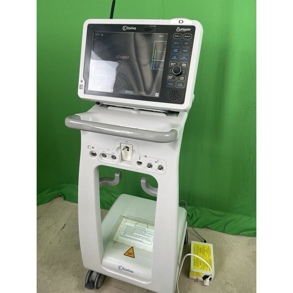 Philips Invivo Expression MRI Model 865214 Monitor W/ Cart