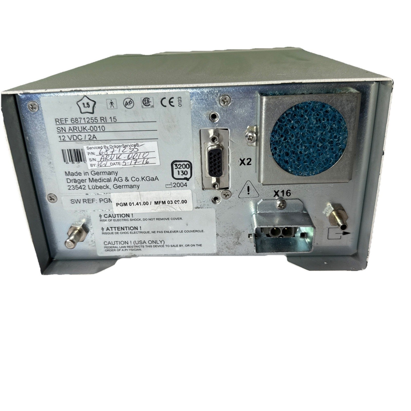 Drager Scio Four Oxi plus Real-Time Gas Measurement Monitor System 6871255 RI 15