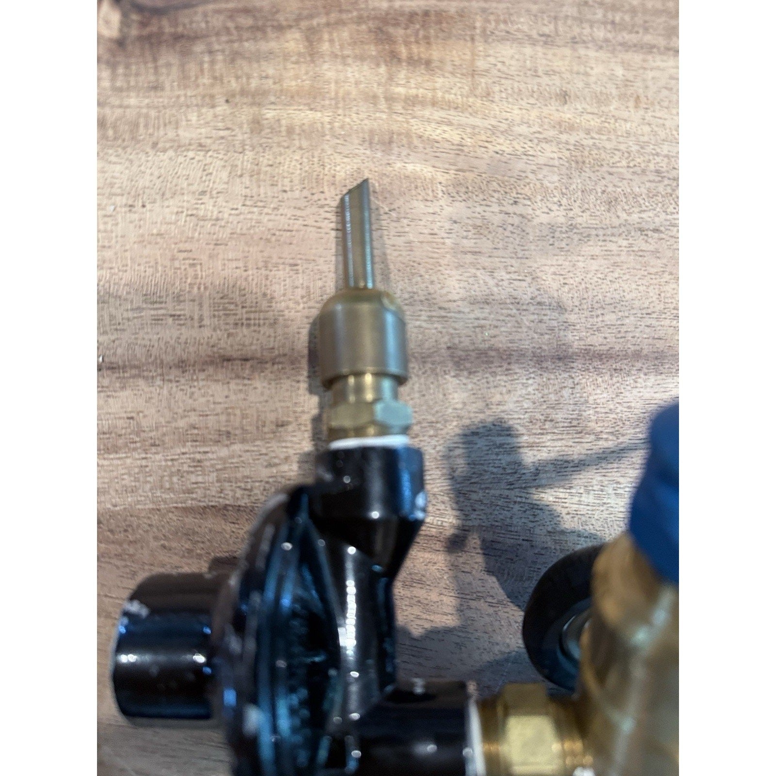 TRIPLE Mylar and Helium Latex Balloon Filler Valve Air Flow Inflator