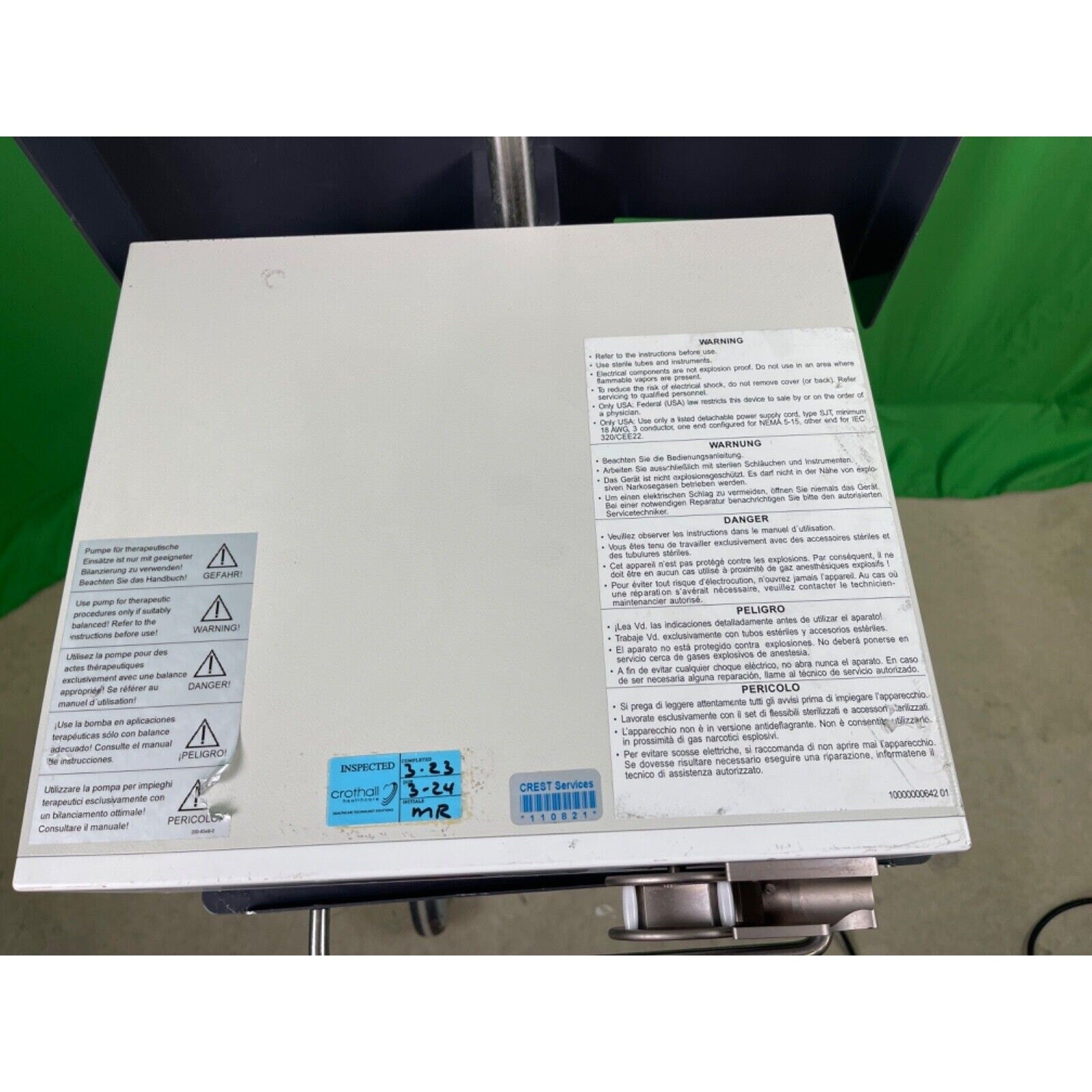 Olympus HysteroFlow/HysteroBalance Fluid Management System W/ Canisters ~ 25398