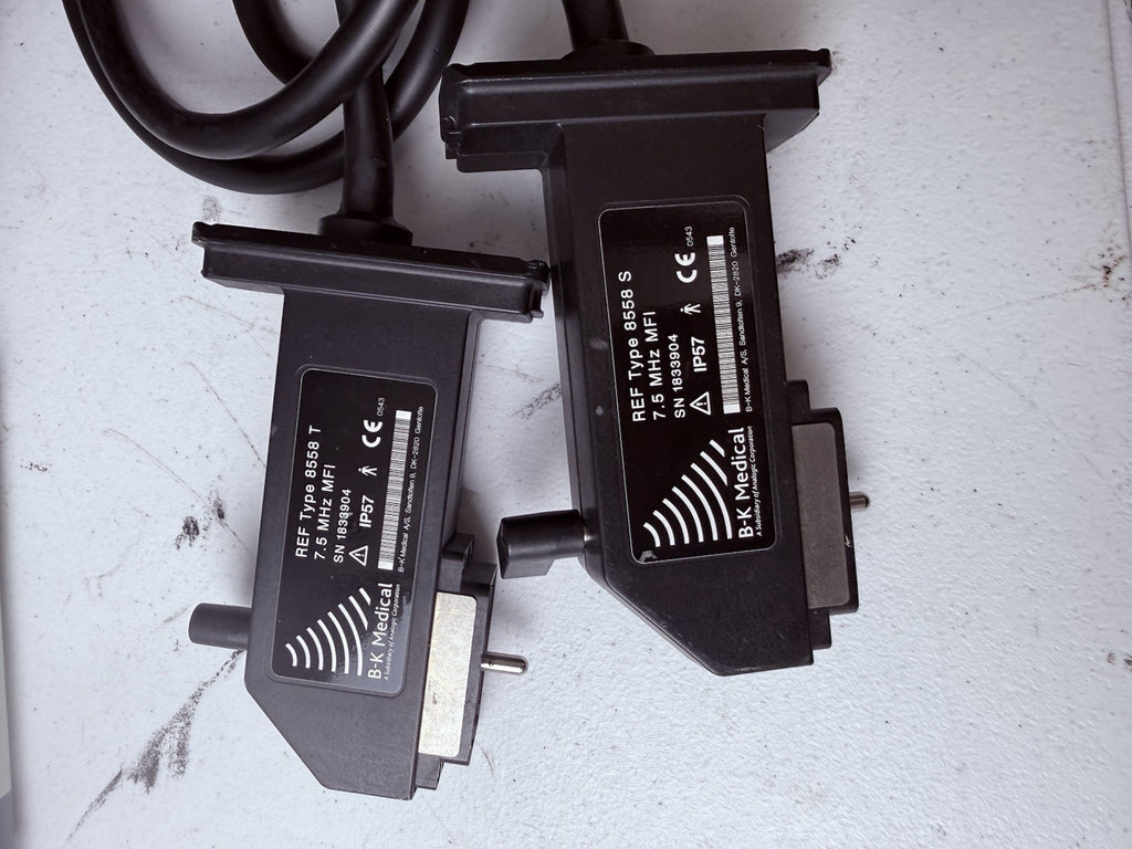 B-K GE BK Medical Ultrasound 7.5 MHz 8658S, 8658T
