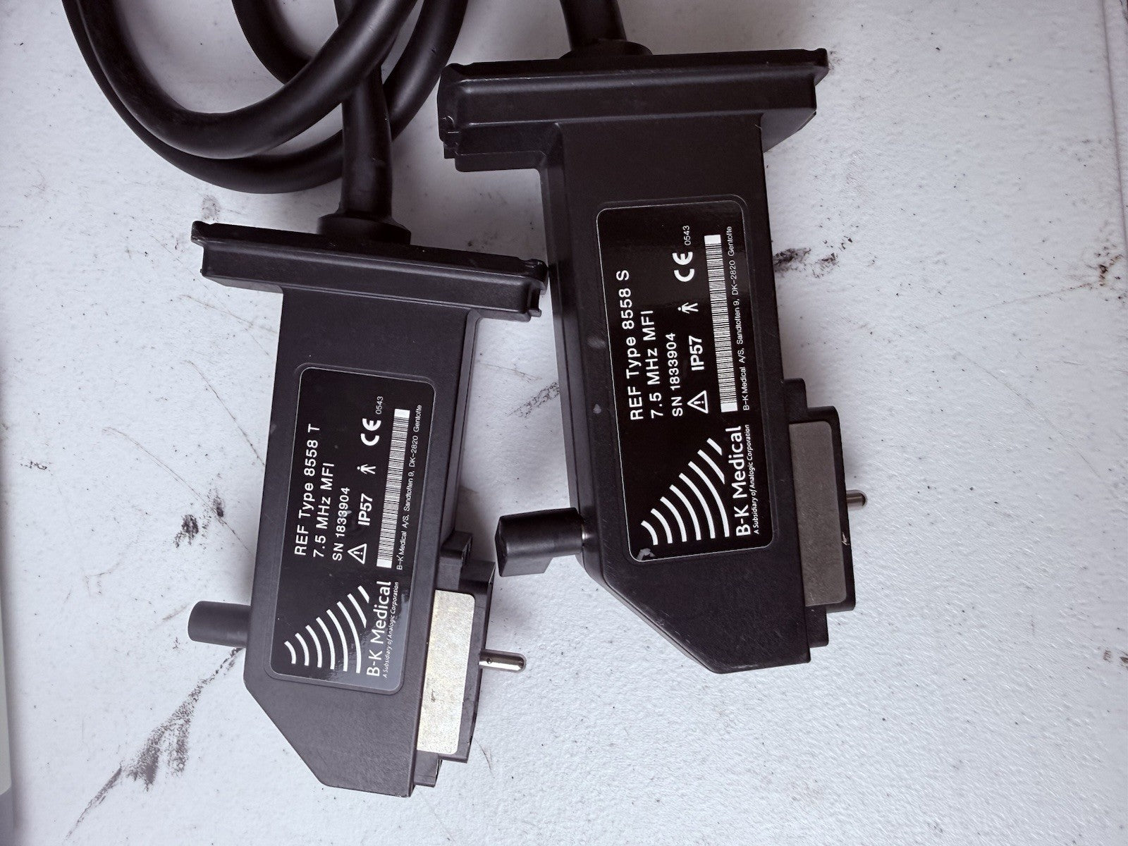 B-K GE BK Medical Ultrasound 7.5 MHz 8658S, 8658T