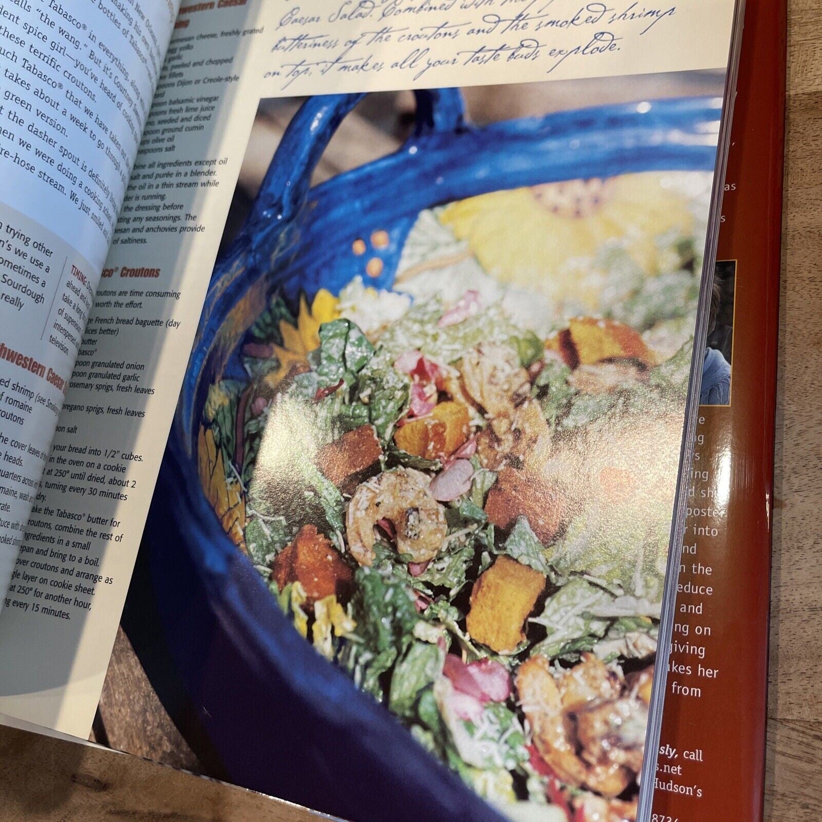AUTOGRAPH, Cooking Fearlessly : Recipes and Other from Hudson's on the Bend
