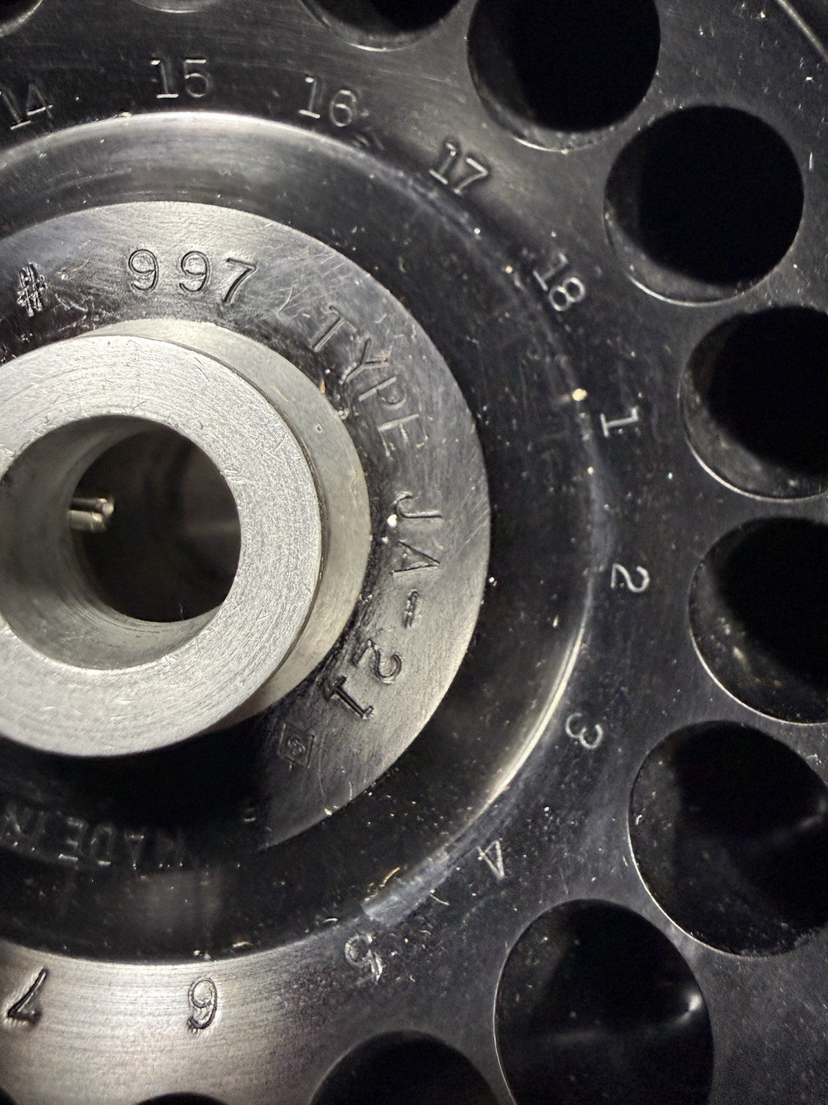 Beckman JA-21 Fixed Angle Centrifuge Rotor (18 x 10 mL Tubes)