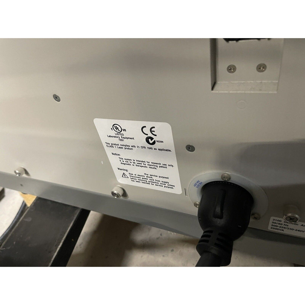 Hitachi 3100 Genetic Analyzer DNA Sequencer. Applied Biosystems.