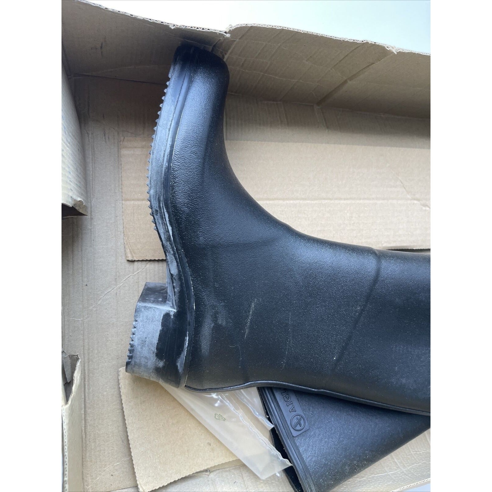 Aigle Miss Juliette S Black/Satin Women's Size 6