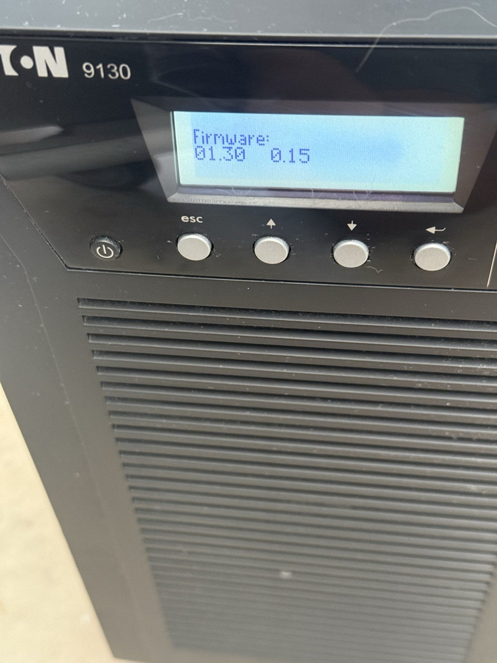 Eaton OCD9130L2000T-XL Powerware 9130 Tower UPS 1500VA 6 Outlet w Battery TESTED