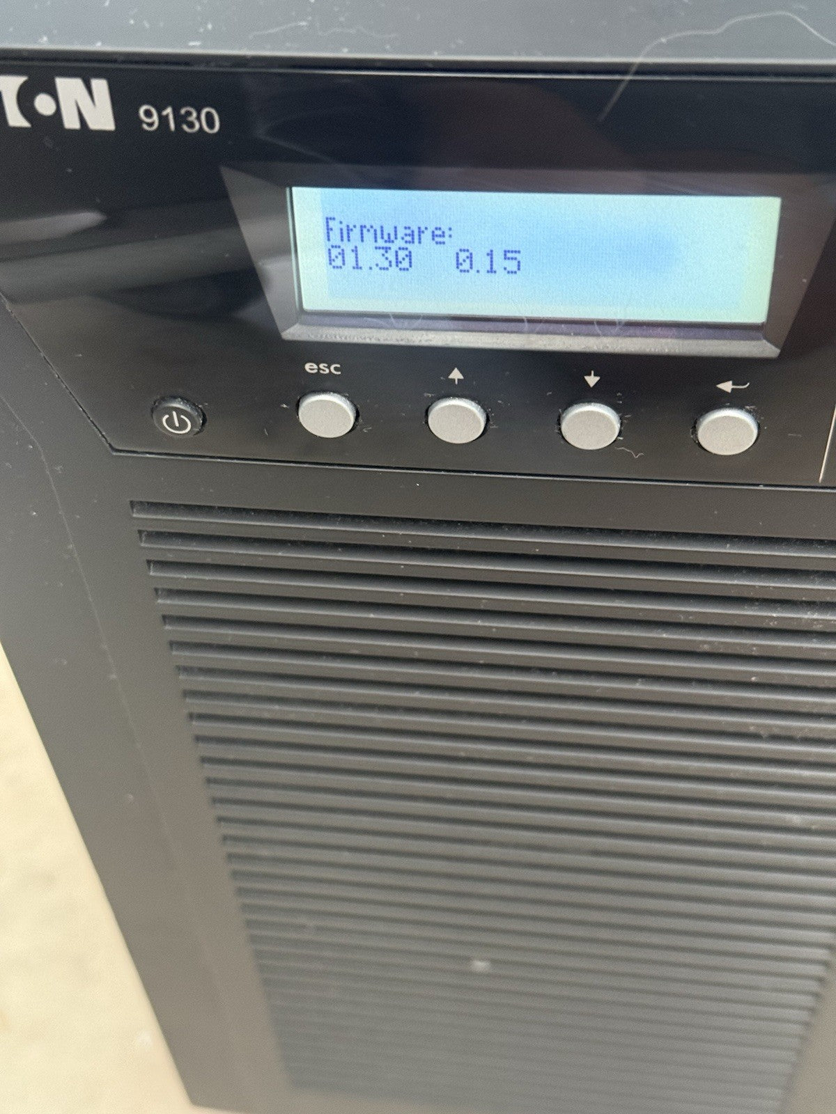 Eaton OCD9130L2000T-XL Powerware 9130 Tower UPS 1500VA 6 Outlet w Battery TESTED