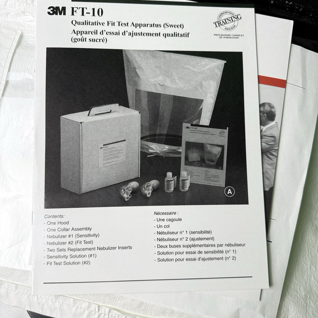 3M Health Care FT-10 Qualitative Respirator Fit Test Kit Apparatus (Sweet)