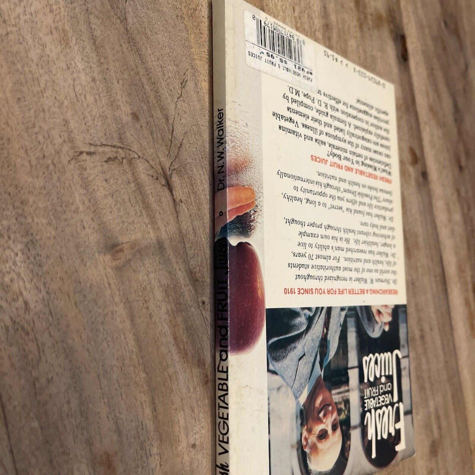 Fresh Vegetable and Fruit Juices by Norman Walker (1995, Trade Paperback,...
