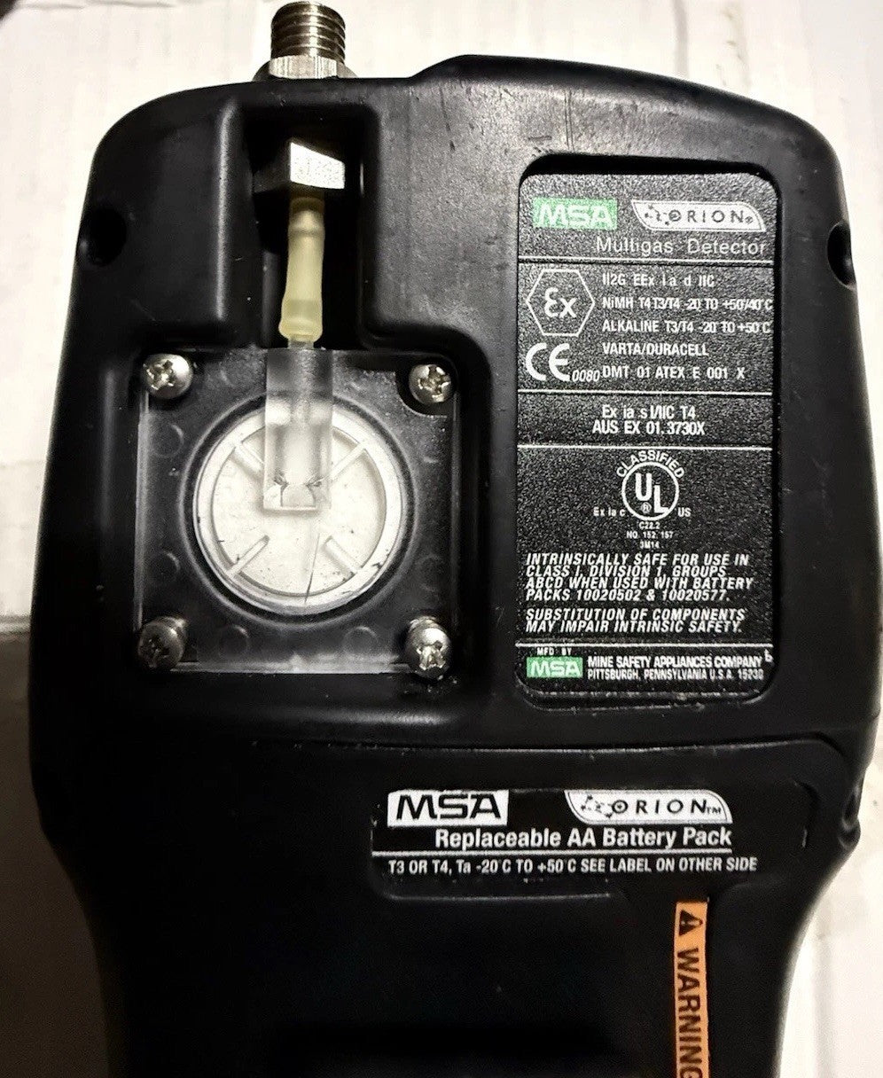 MSA 10048299 Orion Multigas Leak Detector, AA Battery Pack, Armor Case, Box