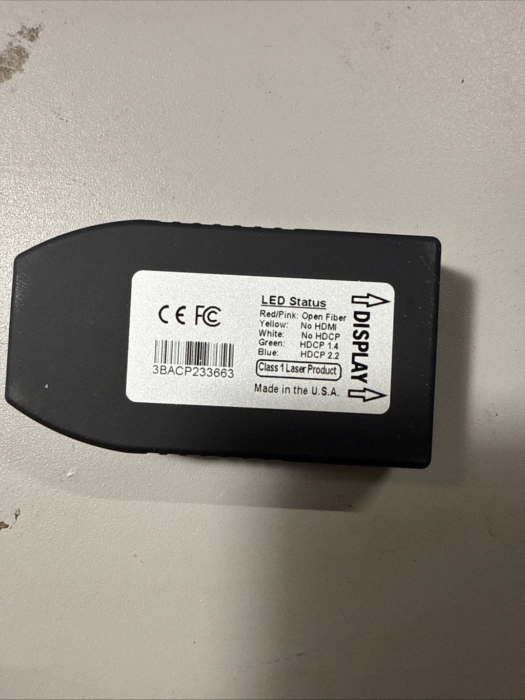 Broadata LBO-H2P-R-M-SC LinkBridge Fiber Optic 18G/4K HDMI Receiver - MMF-SC