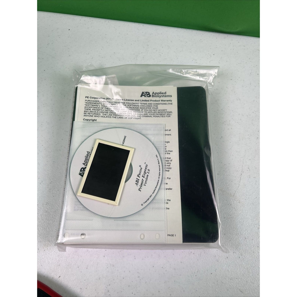 AB Applied Biosystems Primer Express V2.0 Software. NEW