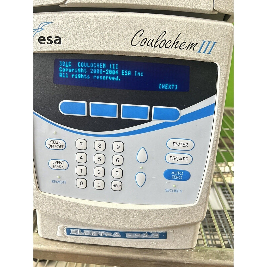 ESA COULOCHEM III ELECTRO CHEMICAL DETECTOR