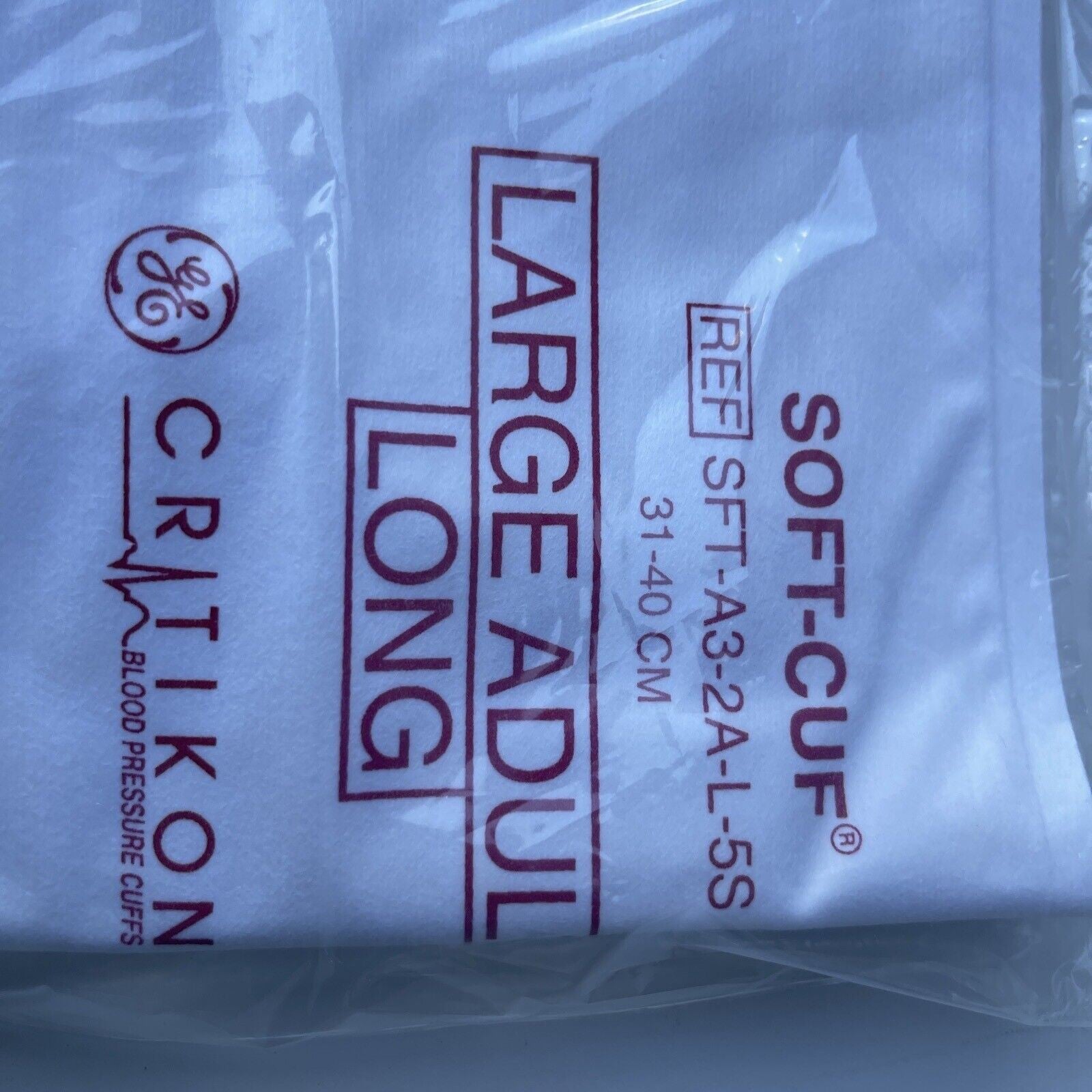 GE Critikon Soft-Cuf Large Adult Long SFT-A3-L-2A