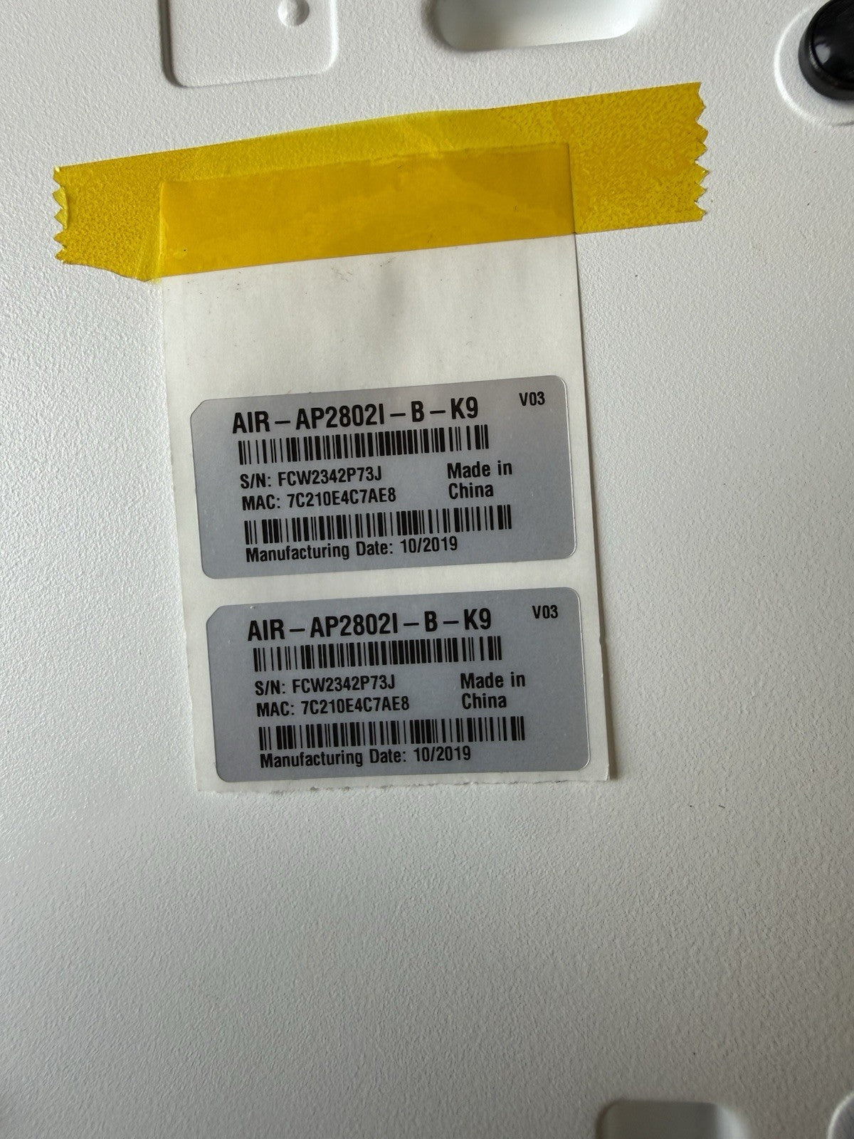 Cisco Aironet 2802 Series 802.11ac Dual Band Access Point AIR-AP2802I-B-K9