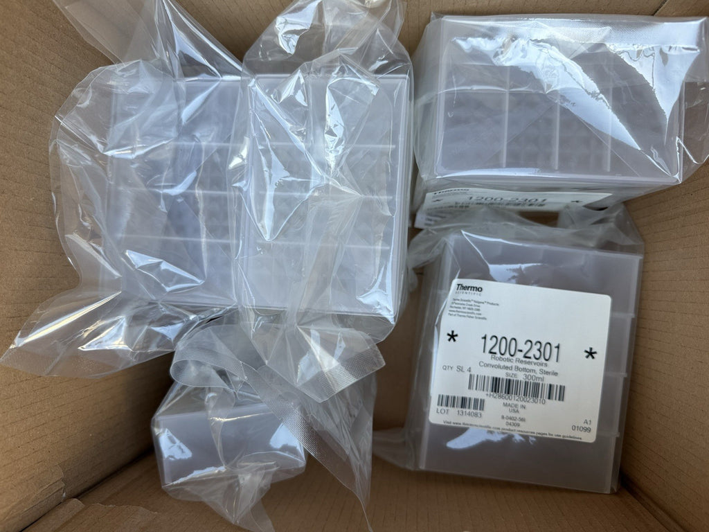 THERMO ROBOTIC RESERVOIRS FLAT BOTTOM 300ml 1200-1300, NEW One Package Of 4 Unit