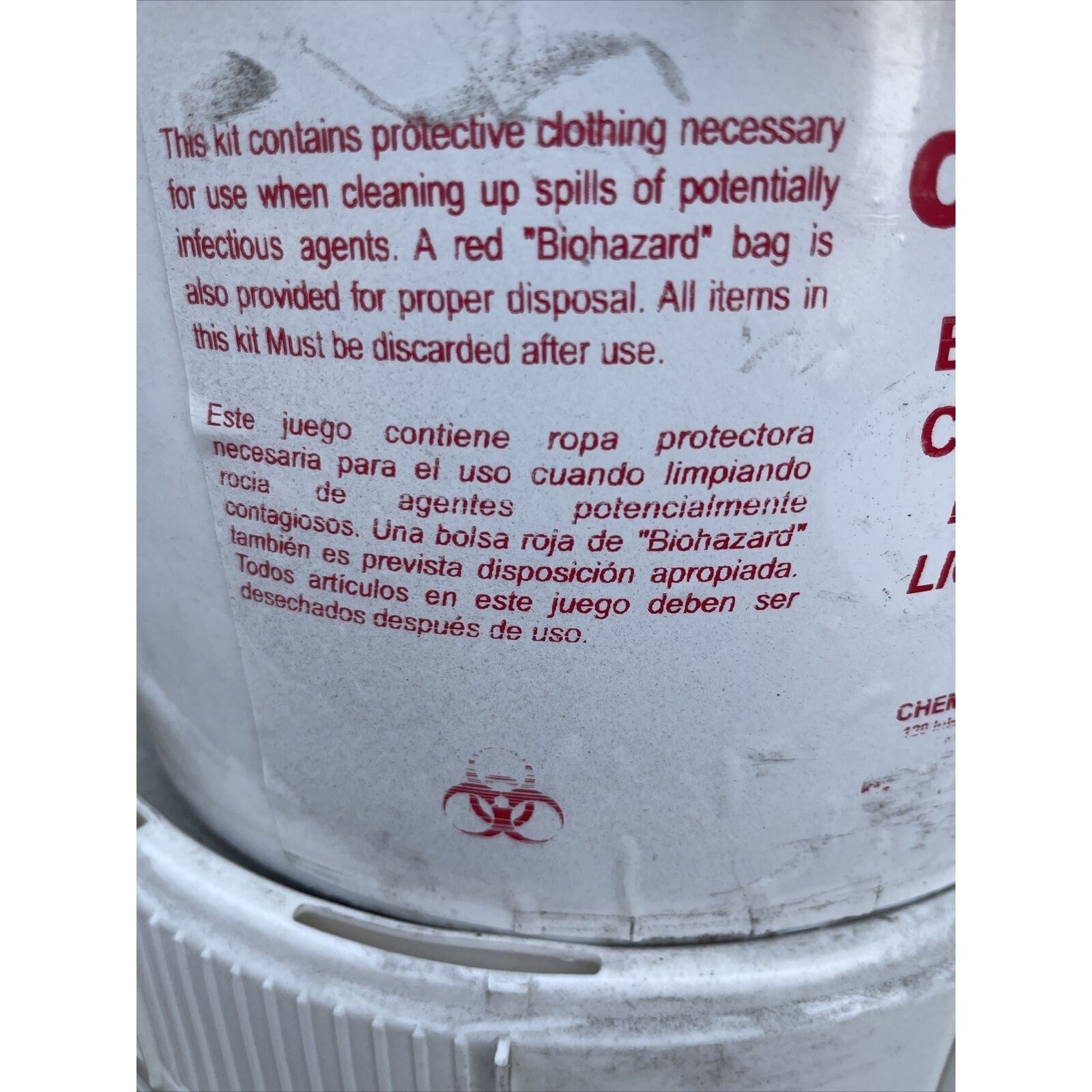 chemstar bodily fluid clean up kit
