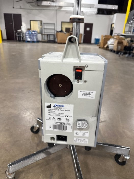 Belmont Instru Rapid Infuser FMS2000 Kit. W IV Pole. Trauma/Disaster