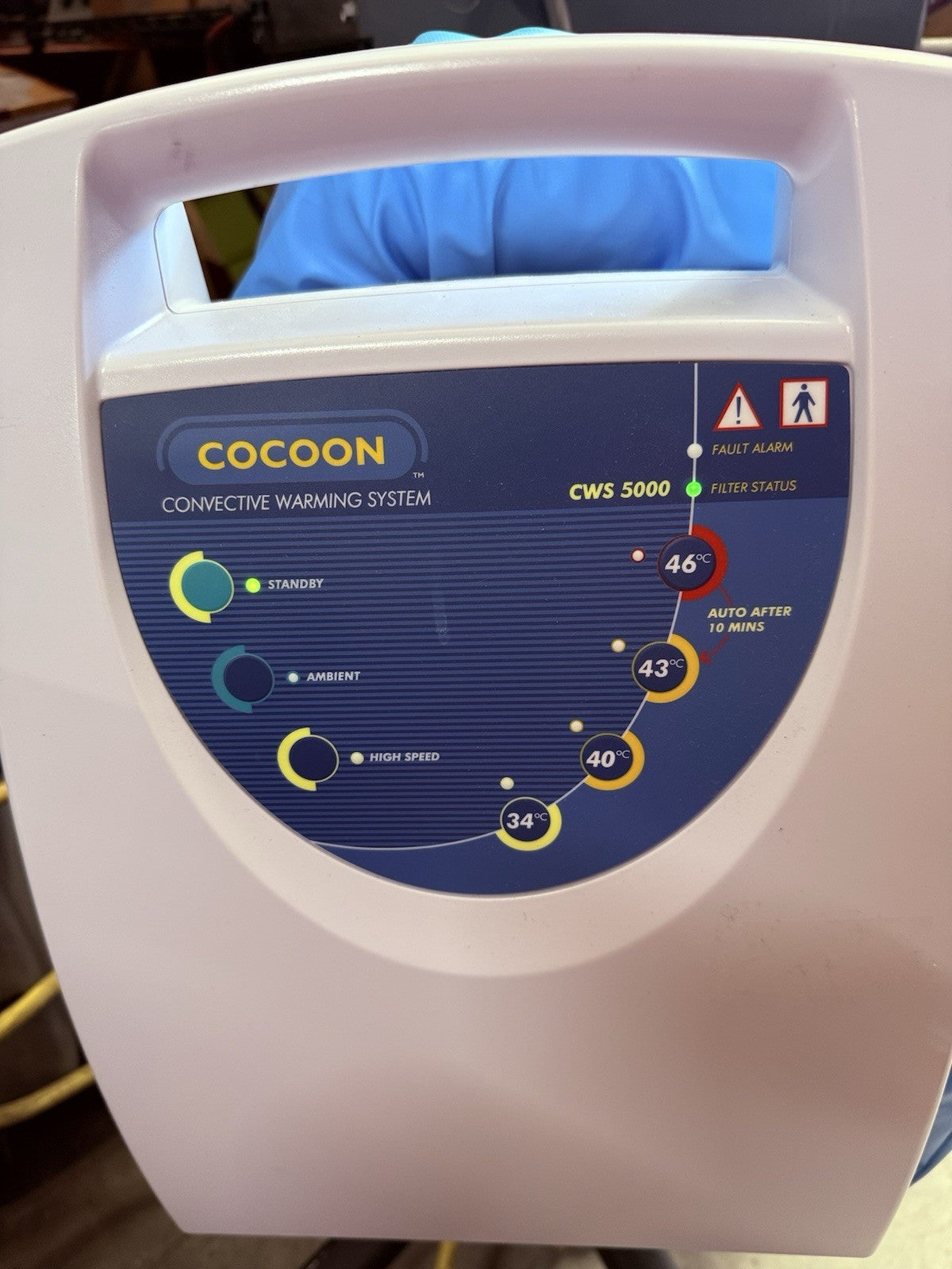 Cocoon CWS 5000 Patient Warming System. With Stand.  Tested.