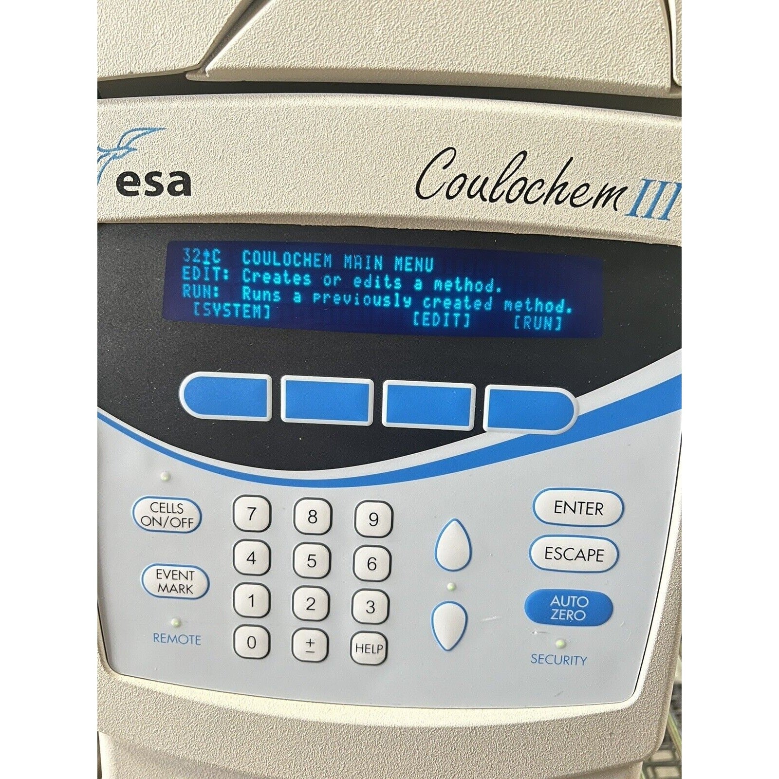 ESA COULOCHEM III ELECTRO CHEMICAL DETECTOR