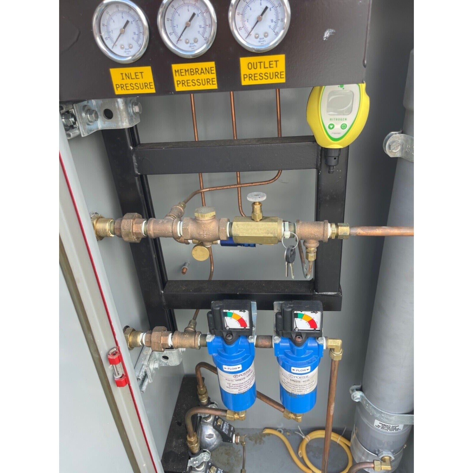 Potter NITROGEN GENERATOR MODEL NGP1150-4B w/ dryer & compressor