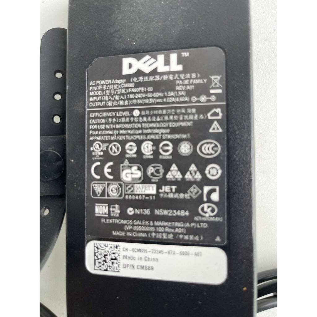 Dell AC Adapter 19.5 Volts Model FA9OPE1-00 FREE SHIPPING