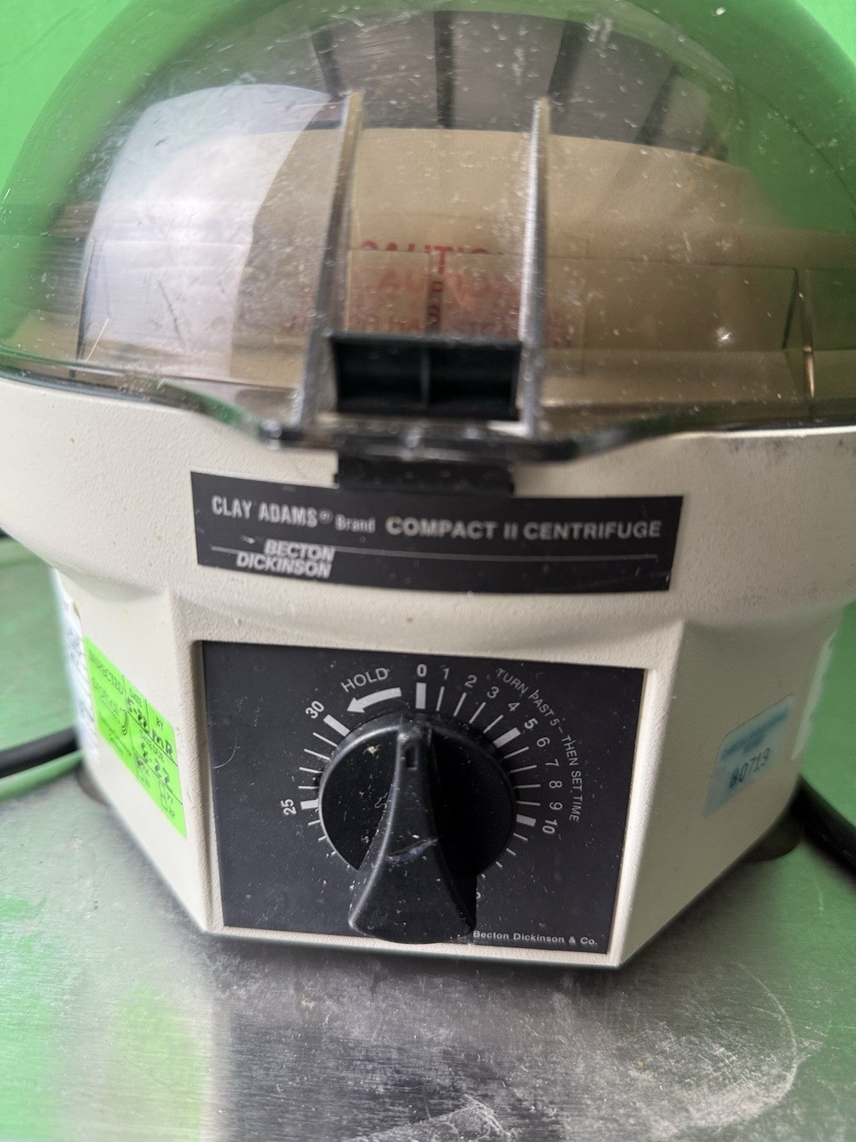 Clay Adams Compact II Centrifuge 420225,  115V. TESTED