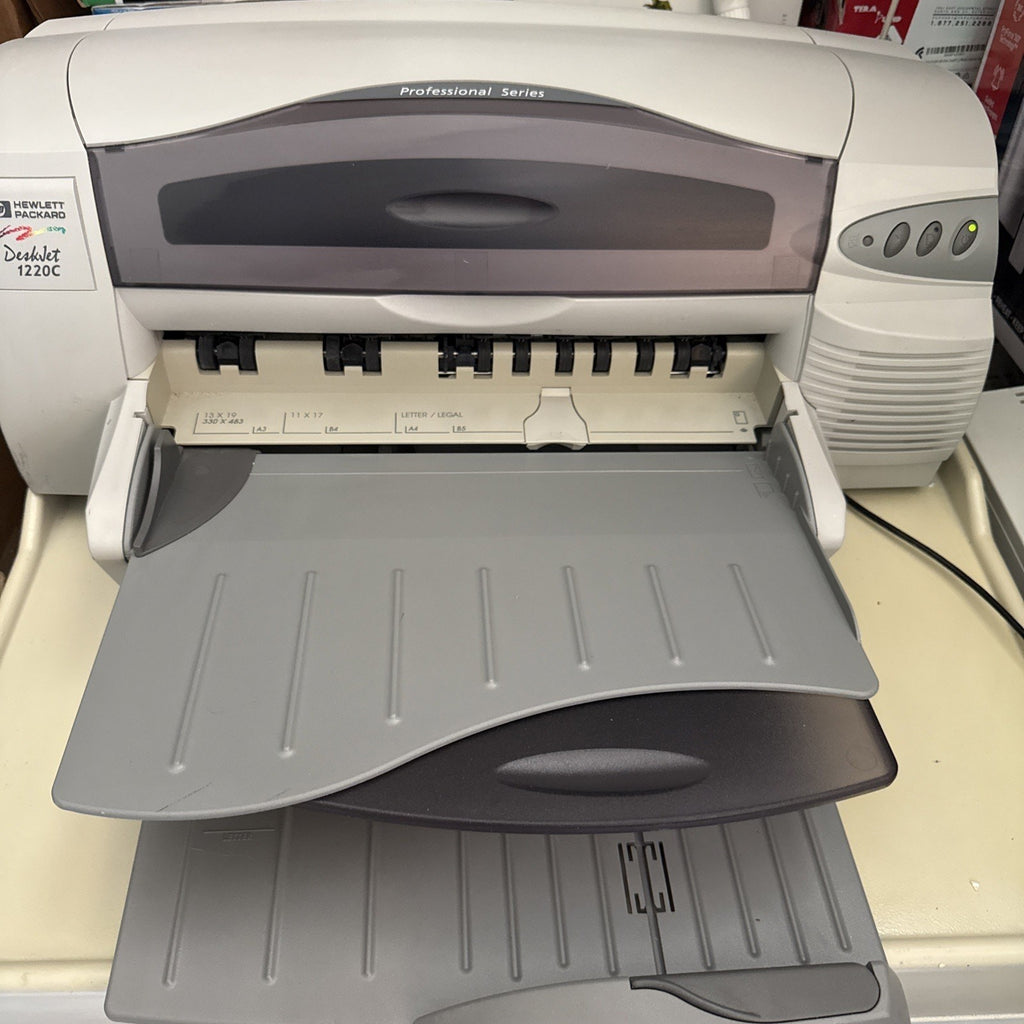 Tested HP DeskJet 1220C Professional Series Wide Format Inkjet Printer