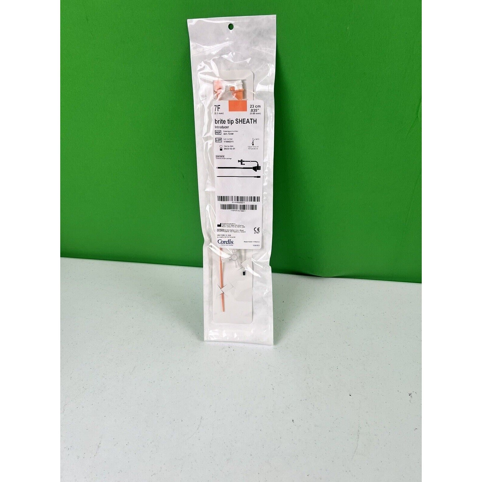 CORDIS BRITE TIP SHEATH 7F 401-723M