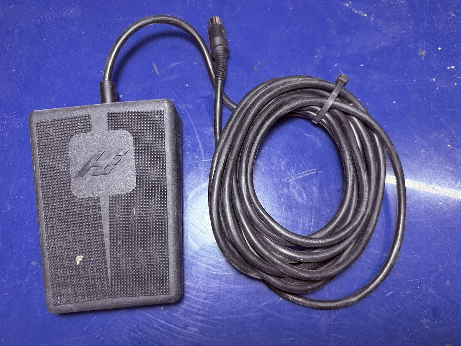Herga 6210-0056 Footswitch Pedal 6A 250V IPX7, W/ Plug. Made In The UK